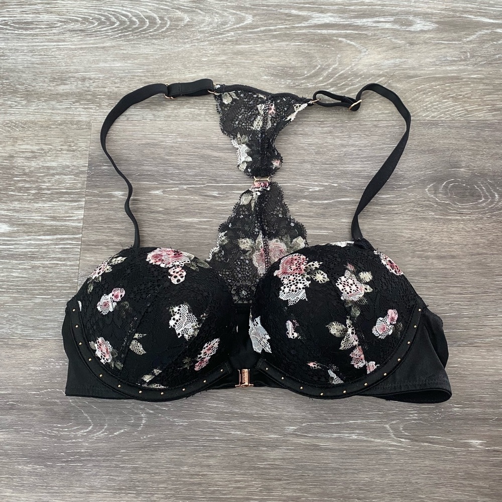 Victoria Secret PINK lace floral bra